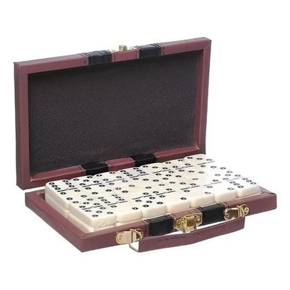 Imagem de Dominó Profissional Modelo Osso com Maleta 12 mm