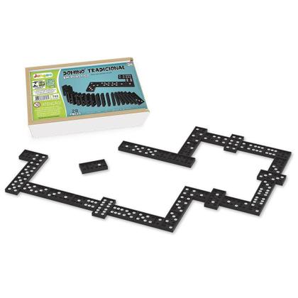 Imagem de Domino tradicional plastico (estojo) - junges - Xalingo