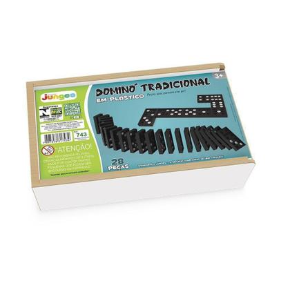 Imagem de Domino tradicional plastico (estojo) - junges - Xalingo