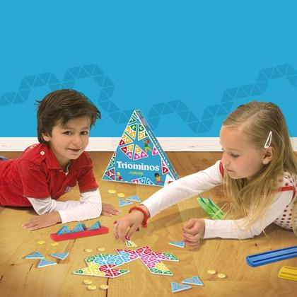 Imagem de Dominó Triominos Junior Jogo Educativo