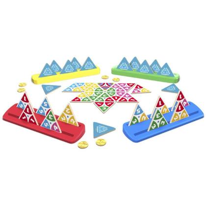 Imagem de Dominó Triominos Junior Jogo Educativo