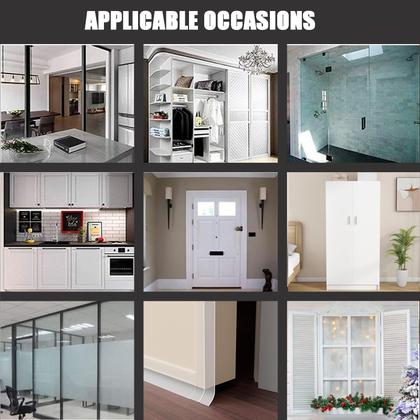 Imagem de Door Draft Stopper Upgrade Silicone transparente em forma de T 6m