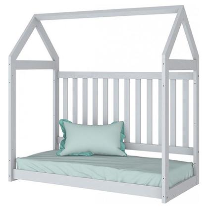 Imagem de Dormitório Americano 4 portas com Berço Montessoriano Cabana - Branco HP -  Móveis Henn