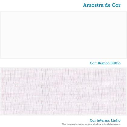 Imagem de Dormitório Infantil Elô Janelas Guarda Roupa, Cômoda e Berço com Colchão Supreme - Móveis Peroba