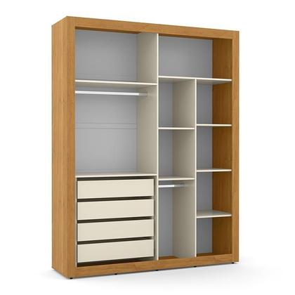 Imagem de Dormitório Tutto New 4 Portas, Cômoda 1 Porta, Berço e Mesinha - Matic Móveis