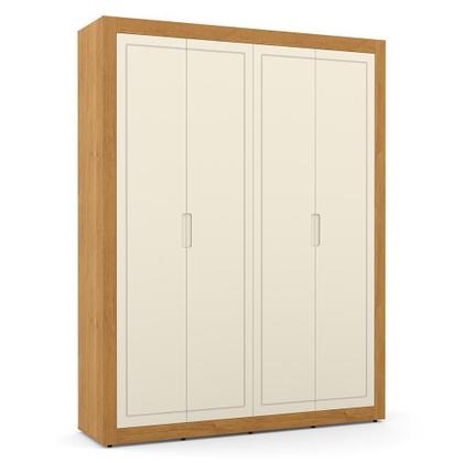 Imagem de Dormitório Tutto New 4 Portas, Cômoda 4 Gavetas e Berço com Capitonê - Matic Móveis