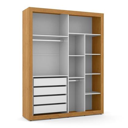 Imagem de Dormitório Tutto New 4 Portas, Cômoda, Berço e Mesinha - Matic Móveis