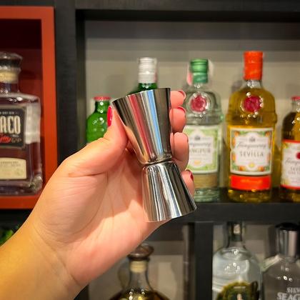 Imagem de Dosador de Inox Duplo Americano 25 x 50ml