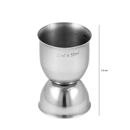 Imagem de Dosador Duplo em Aço Inox 25 x 50ml