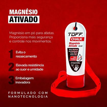 Imagem de Dosador Portátil Magnésio Ativado em Pó Toff Chalk 60g