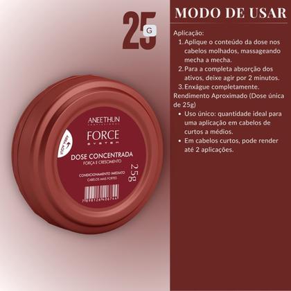 Imagem de Dose Concentrada Força e Crescimento Force System Aneethun 25g