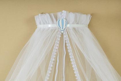 Imagem de Dossel de Parede Balão Liso Com Mosquiteiro Lançamento 2025