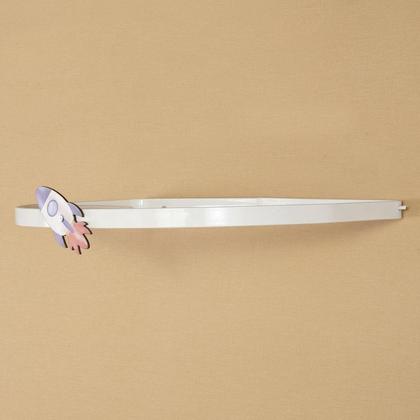 Imagem de Dossel Dorsel de Parede  Foguete Astronauta Espaço Azul