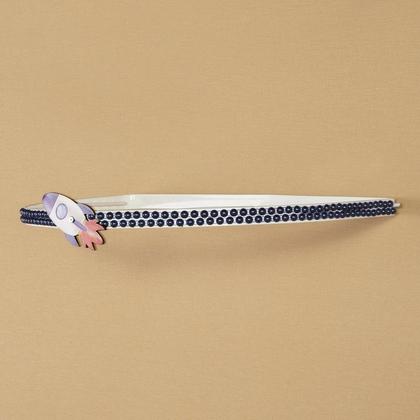 Imagem de Dossel Dorsel de Parede Foguete com Perola Azul Espaço Astro