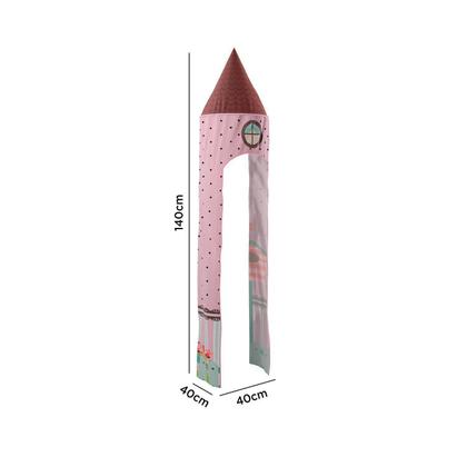 Imagem de Dossel Infantil Torre Doce Casinha Joy - Rosa