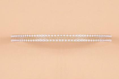 Imagem de Dossel Suporte Berco De Bebe Para Parede Enfeitado Dourado