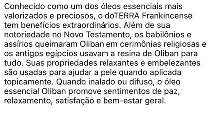 Imagem de dōTERRA Frankincense Touch Óleo Essencial Olíbano 10ML touch - Mais vendido