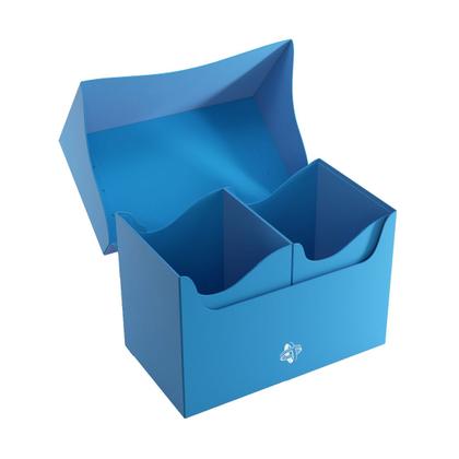 Imagem de Double Deck Holder 200+ XL Para Cartas Pokemon Magic Azul