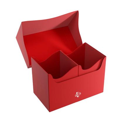 Imagem de Double Deck Holder 200+ XL Para Cartas Pokemon Magic Vermelho