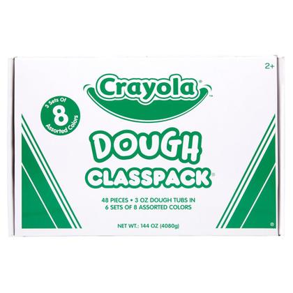 Imagem de Dough Crayola Classpack 48x85mL 8 cores variadas de 3 anos ou mais