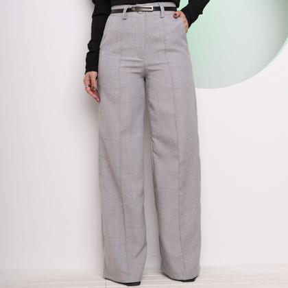 Imagem de Doutoras Modas Calça Pantalona Linho Acompanha Cinto Coleção Nova 10020