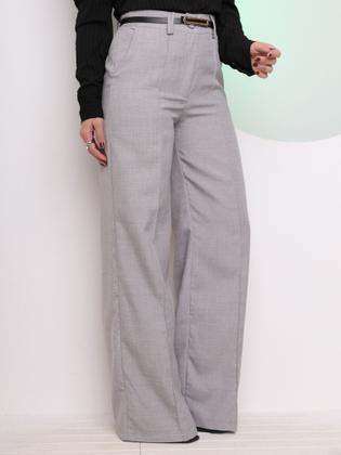 Imagem de Doutoras Modas Calça Pantalona Linho Acompanha Cinto Coleção Nova 10020