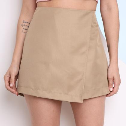 Imagem de DOUTORAS MODAS Short Saia Gabardine com Zíper Lateral G170