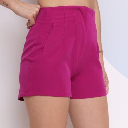 Imagem de DOUTORAS MODAS Shorts de Alfaiataria com Bolso 9253