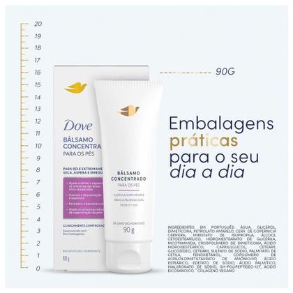 Imagem de Dove Bálsamo Hidratante Concentrado para os Pés 90g