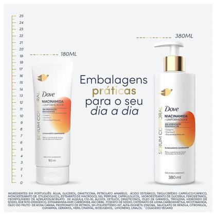 Imagem de Dove Sérum Hidratante Corporal Niacinamida Uniformizador 180ml