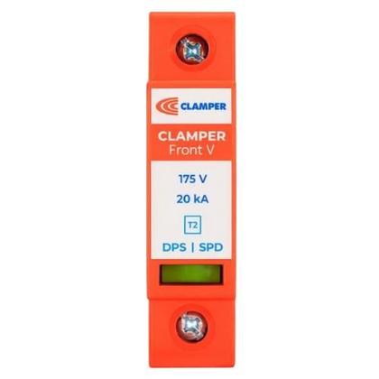 Imagem de DPS - Dispositivo Proteção Surtos Clamper Front V 175V 20kA