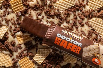Imagem de Dr Peanut Barra Doctor Wafer Cookies & Cream 25g 6g Proteina Zero Açúcar