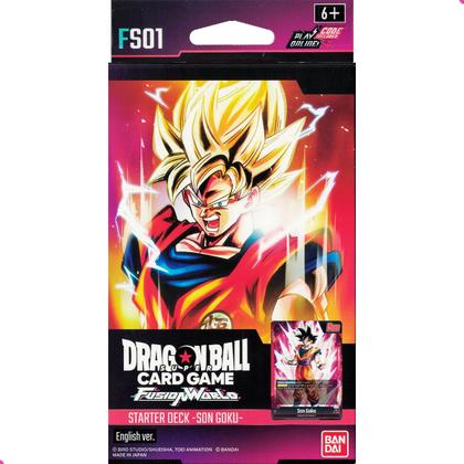 Imagem de Dragon Ball Starter Deck Card Game Fs01 Goku Dbs Tcg Cartas Inglês