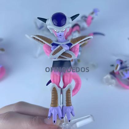 Imagem de Dragon Ball Z - Conjunto com 8 Figuras de Ação Frieza (3ª Forma) em PVC