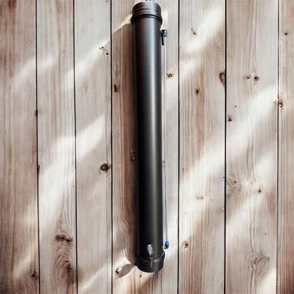 Imagem de Dreno Coletor de Água p/ Ar Condicionado DrenoPro - 8L Preto Fosco. 97cm.