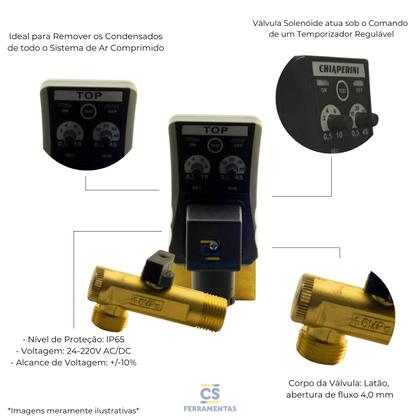 Imagem de Dreno Purgador Automático 1/2" Chiaperini 16B