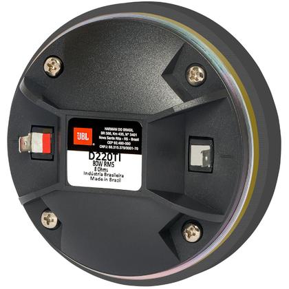 Imagem de Driver JBL Selenium D220Ti 8R Titânio 80 Watts RMS 8 Ohms