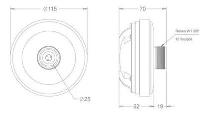 Imagem de Driver JBL Selenium D220Ti 8R Titânio 80 Watts RMS 8 Ohms