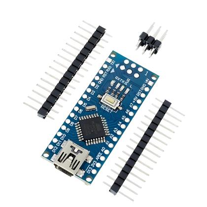 Imagem de Driver Mini Nano 3.0 USB Compatível Com Controlador ATMEGA328P Para Arduino Tipo-C Micro USB