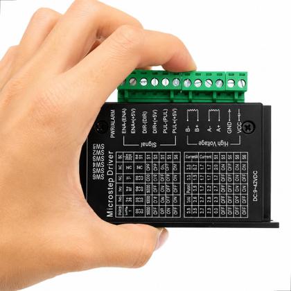 Imagem de Driver Tb6600 Para Motor De Passo 4a Cnc - Com Nota Fiscal