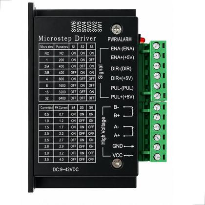 Imagem de Driver Tb6600 Para Motor De Passo 4a Cnc - Com Nota Fiscal