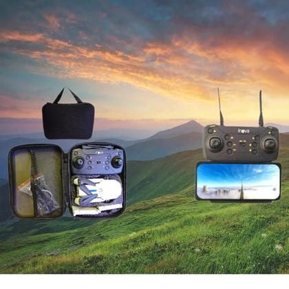 Imagem de Drone 4K com Câmera Dupla, Sensor Anticolisão e Bateria Extra Perfeito para Filmagem Aérea