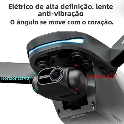 Imagem de Drone 4K L200 pro MAX Com Câmera Dupla 360 graus Quadcopter RC FPV Com Motor Sem Escovas E Evitação De