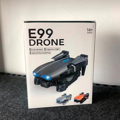 Imagem de Drone com Camera 4K E99 Estabilidade WiFi Modo de retençao de altitude Luzes LED