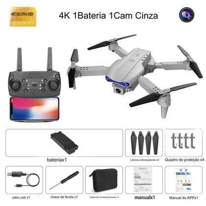 Imagem de Drone com Câmera K3 Drone Estabilidade Wifi 2.4G Android iOS