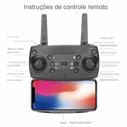 Imagem de Drone com Câmera K3 Drone Estabilidade Wifi 2.4G Android iOS