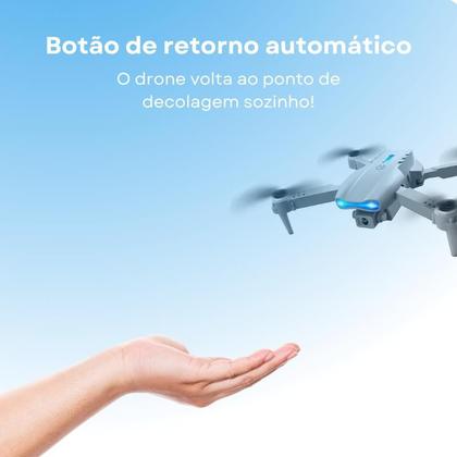 Imagem de Drone com Câmera K3 Modo sem Cabeça Estabilidade WiFi Voo 360 Transmissão em tempo real