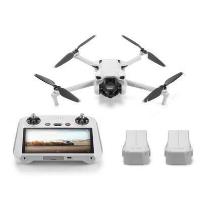 Imagem de Drone DJI Mini 3 Fly More Combo  4K + Controle com Tela + 2 Baterias Extras