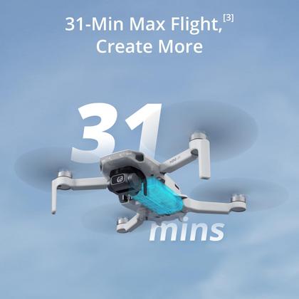 Imagem de Drone DJI Mini 4K com câmera 4K UHD, 249g, cardan de 3 eixos