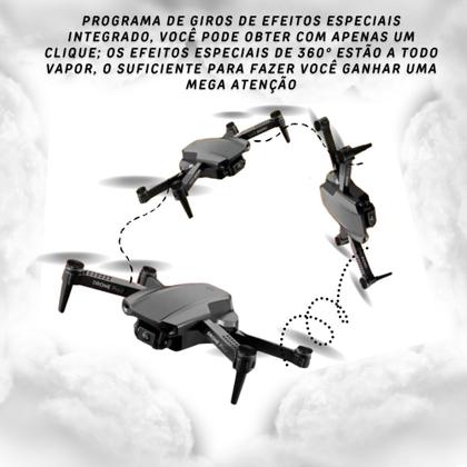 Imagem de Drone E99 Pro2 Wifi Camera Controle Com 2 Baterias + Case Para Guarda-lo 